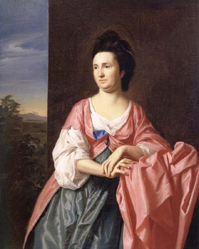 John Singleton Copley Mrs.Sylvester china oil painting image